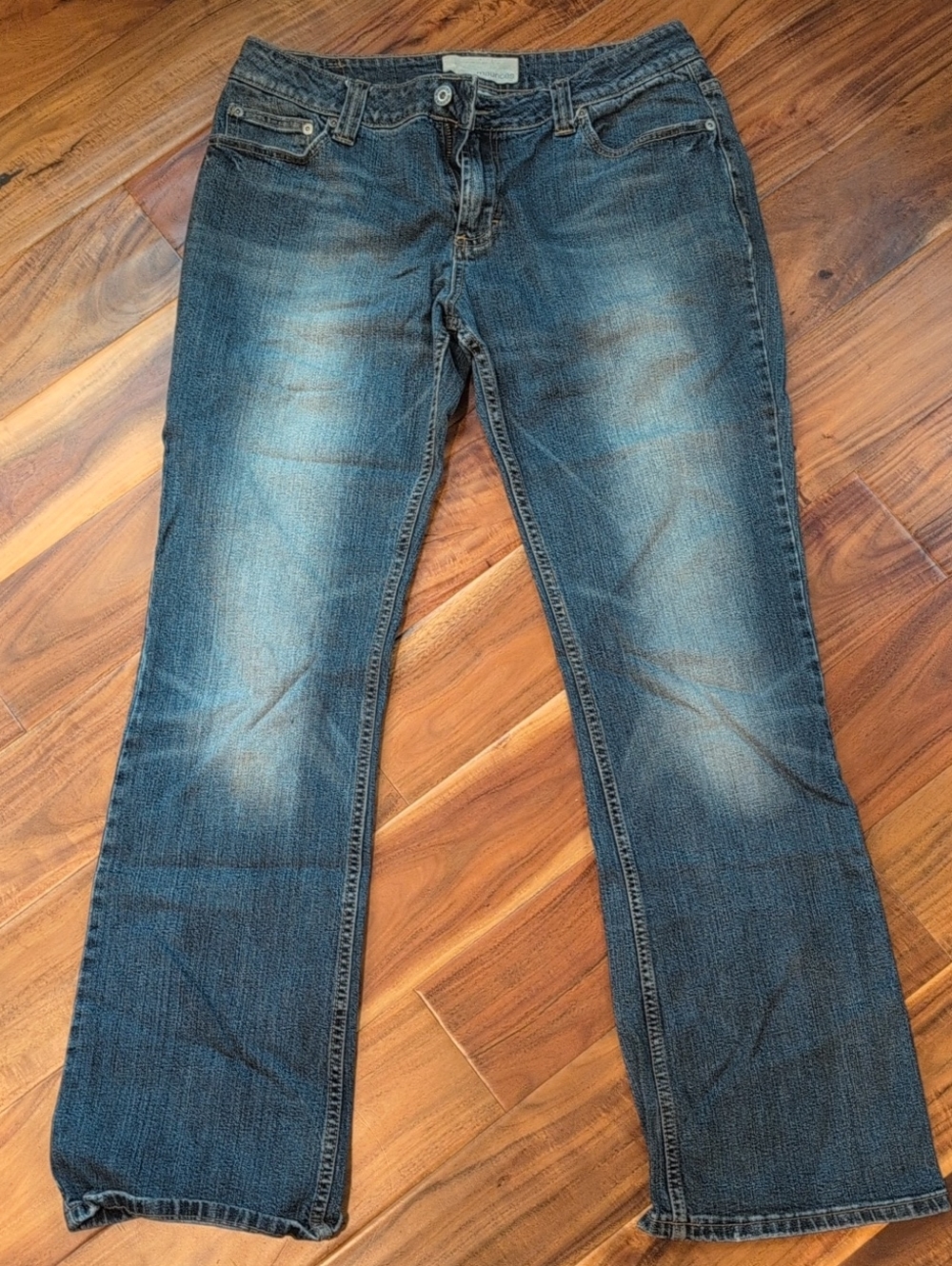 Maurices Women's Faded Blue Bootcut Jeans